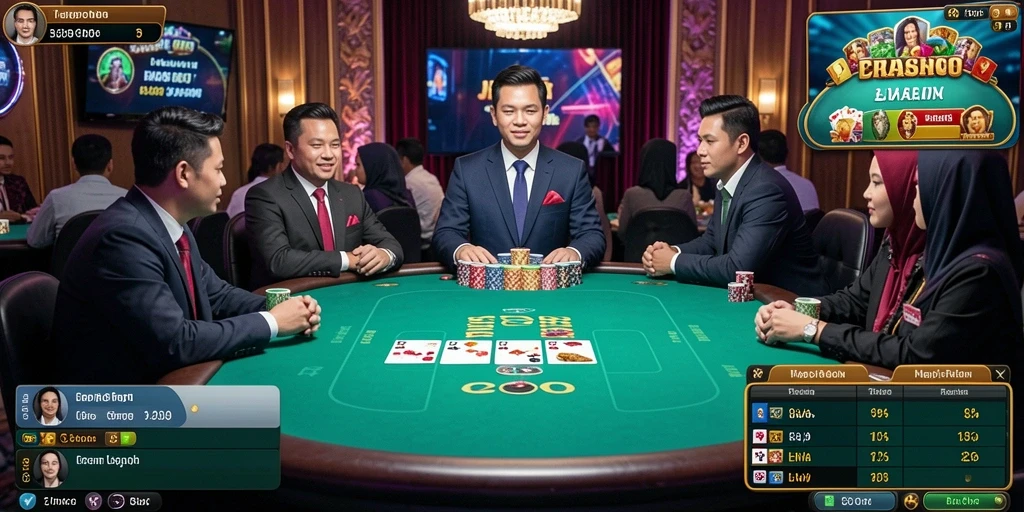 Tampilan gameplay yang memukau dan penuh warna.