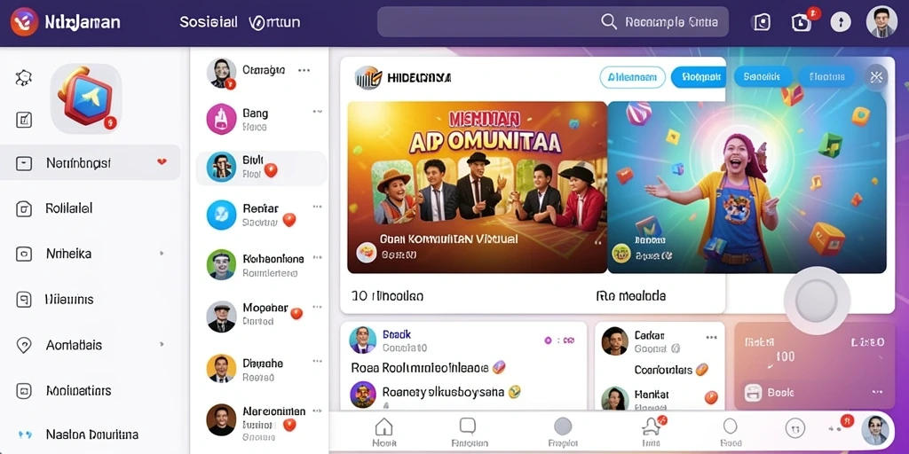 Tampilan antarmuka pengguna yang menarik dan intuitif.