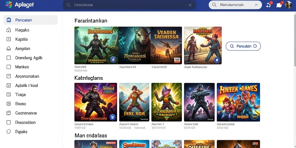 Tampilan antarmuka yang menarik dan intuitif.
