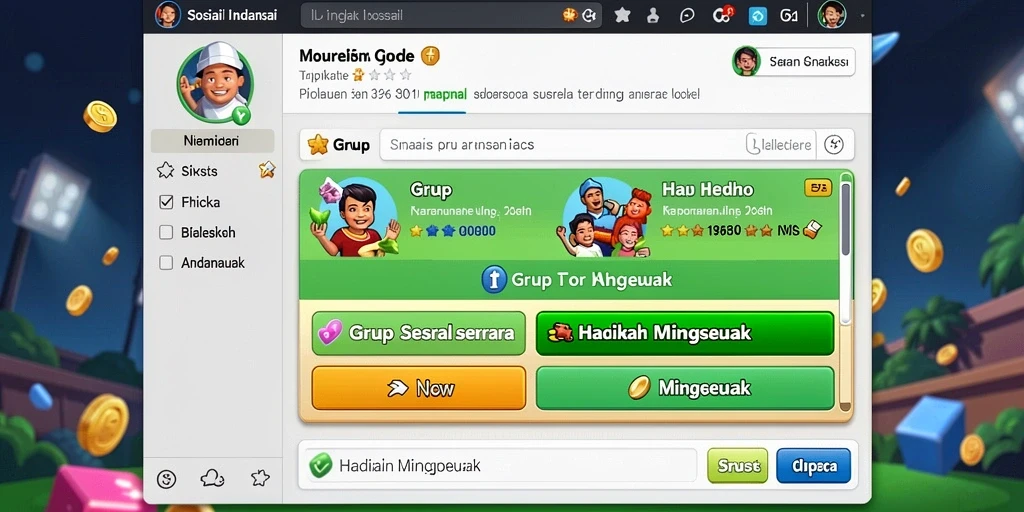 Tampilan awal BEBASMAX yang menarik dan intuitif.
