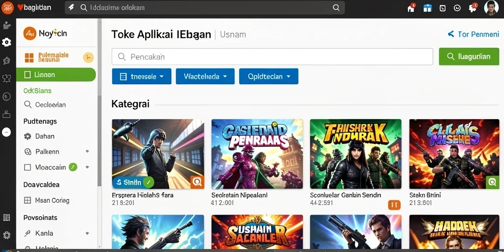 Tangkapan layar menampilkan karakter utama dalam aksi.