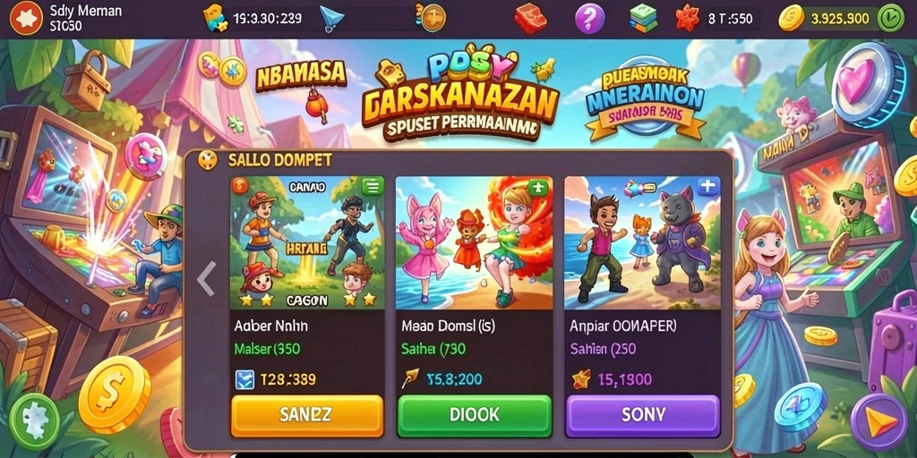 Tampilan antarmuka yang menarik dan mudah digunakan.