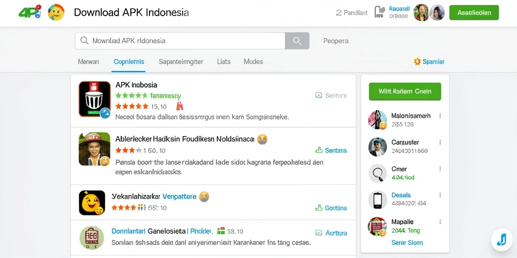 Grafis menarik dengan karakter yang colorful.