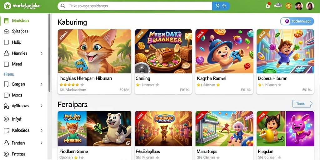 Tampilan antarmuka yang menarik dan mudah digunakan.