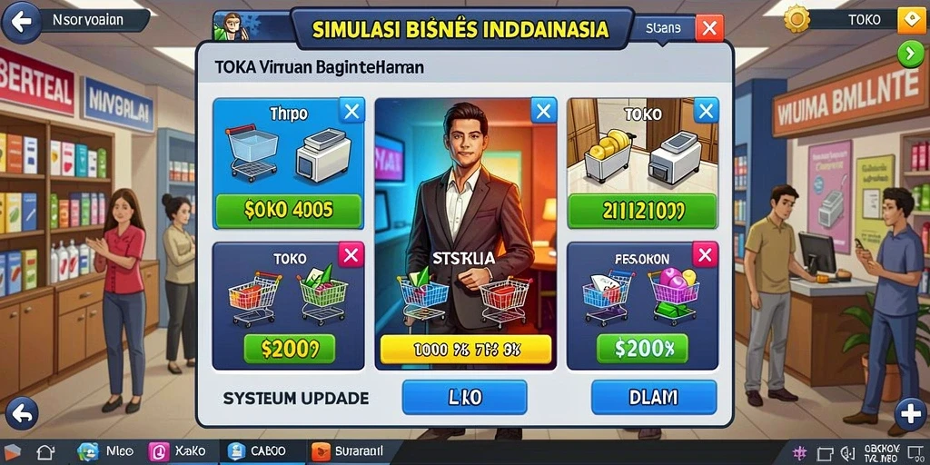 Screenshot menunjukkan tampilan angkasa luar yang menakjubkan.