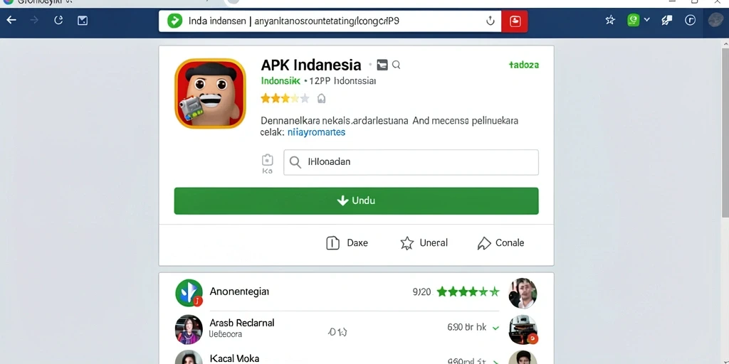 Tampilan antarmuka yang user-friendly.