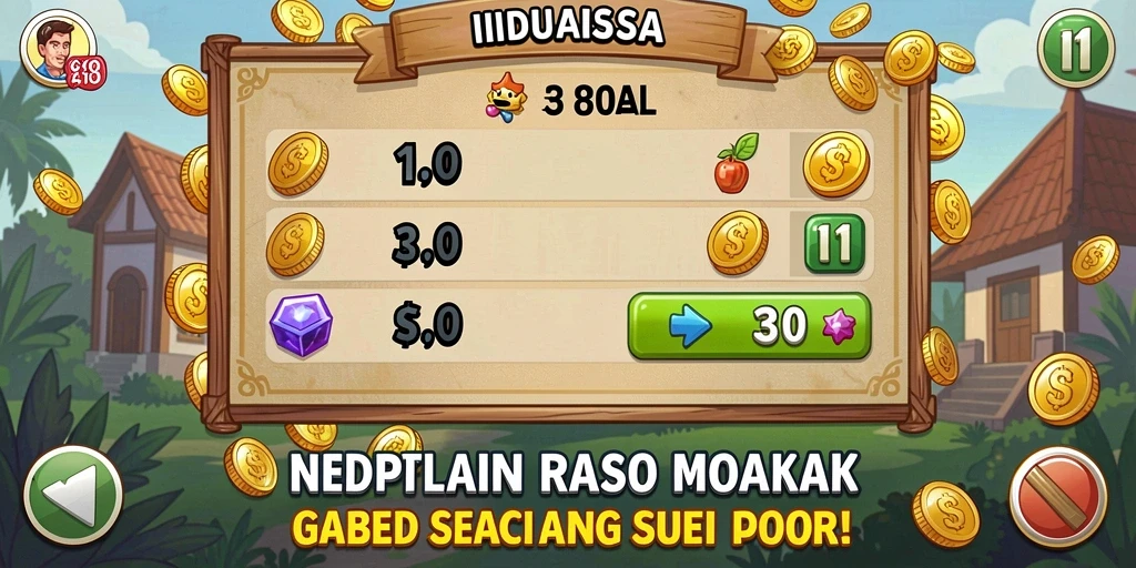Screenshot pertama menunjukkan karakter utama dalam aksi.