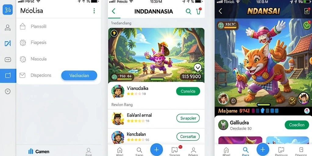 Tampilan antarmuka yang intuitif dan menarik.