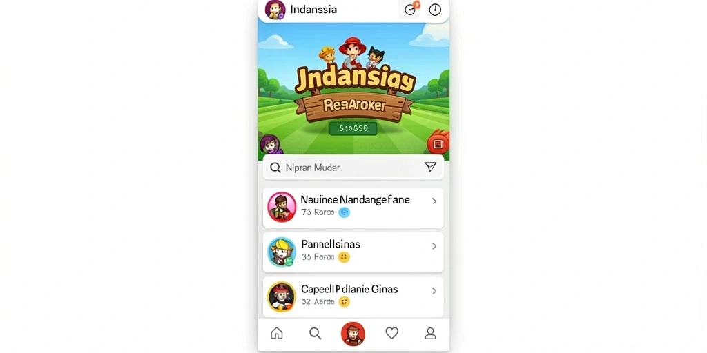 Tampilan awal yang menarik dengan desain yang menawan.