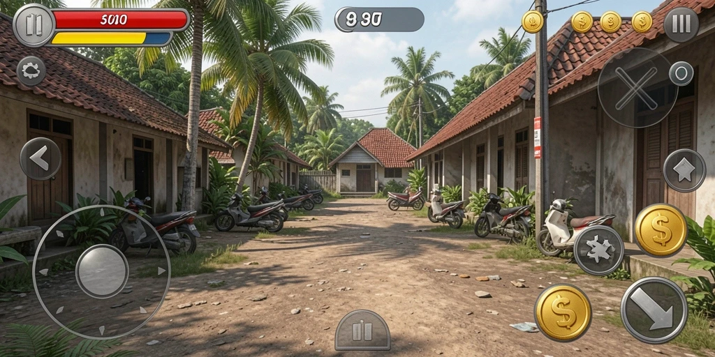 Tampilan antarmuka yang user-friendly.