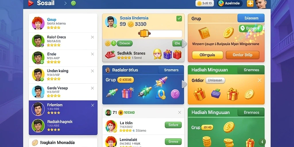 Tampilan antarmuka yang ramah pengguna dan mudah dinavigasi.