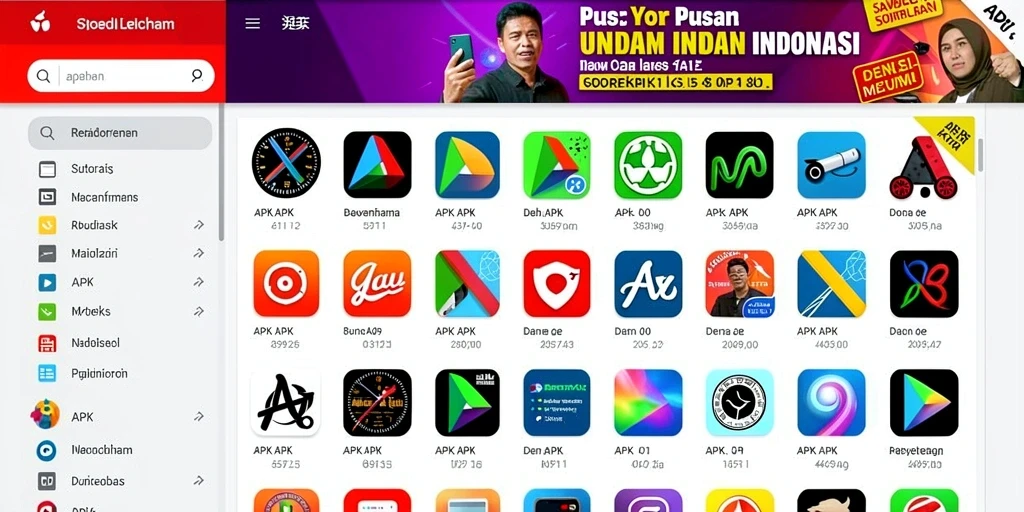 Tampilan antarmuka permainan yang menarik dan intuitif.