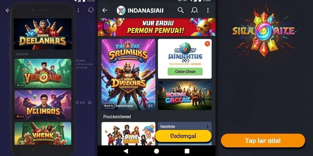 Tampilan grafis yang memukau pada WP888.